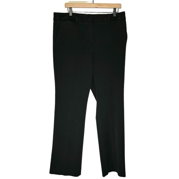 Talbots Barely Boot Black Pants Office Career Women's Size 12 - Picture 2 of 14